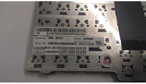 Клавіатура для Acer TravelMate 7730, 531H, D150, D250, P531, AOA150, ZG5, б/в - 290361