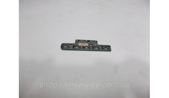 Кнопка включення для ноутбука Toshiba L10, L15, *DA0EW3YB6D7 REV:D, б/в