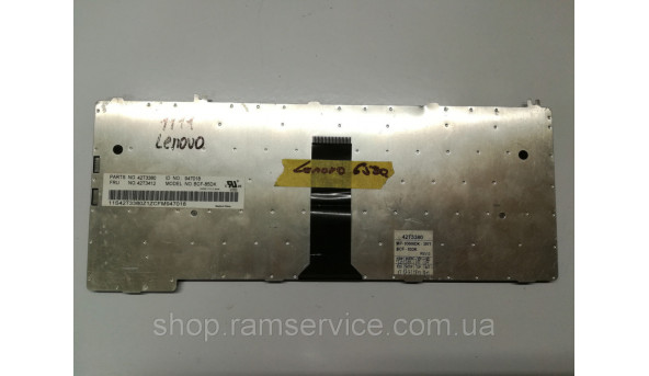 Клавіатура для ноутбука Lenovo C460, C460, C461, C461, C462, б/в - 290428