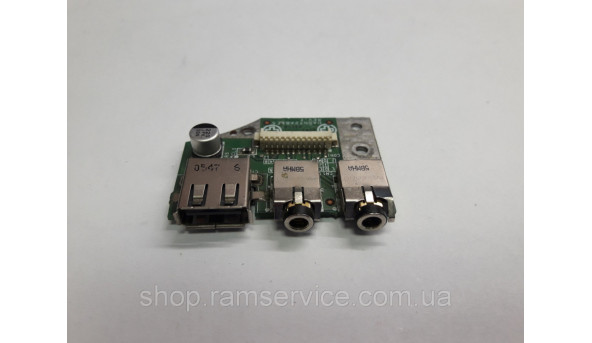 USB та  Audio роз'єми для ноутбука HP Pavilion ZD8000, *DA0NT2AB6F5 REV:F, б/в