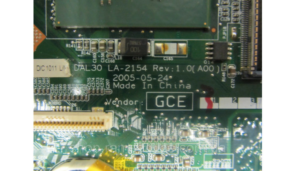 Материнська плата Dell Inspiron 6000, DAL30 LA-2154, Rev:1.0, б/в - 290535