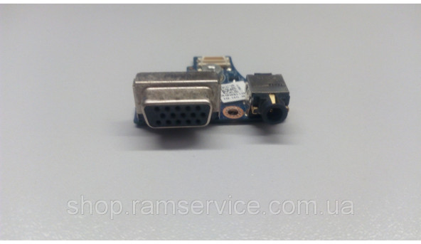 Аудио выход и VGA разъем для ноутбука Dell Latitude E6320, ls-6611p, б / у - 290588