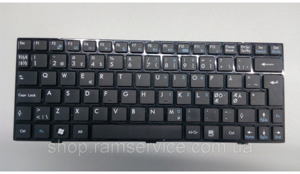 Клавіатура для ноутбука MSI U135, MS-N014, U160, U135DX, U160dx, б/в