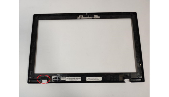 Рамка матриці для ноутбука для ноутбука Lenovo ThinkPad Sl510, 15.6", 60Y5348, 3CGC3LBLV00, Б/В. Зламані замочки біля заглушки - 290762