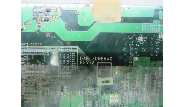 Материнська плата TOSHIBA Satellite L30-105, dabl3dmb6a0, Rev:A, б/в - 290878
