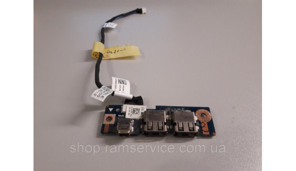 USB, Firewire 4pin iLink разъемы для ноутбука Dell Vostro 1510, LS-4121P REV: 1.0, б / у