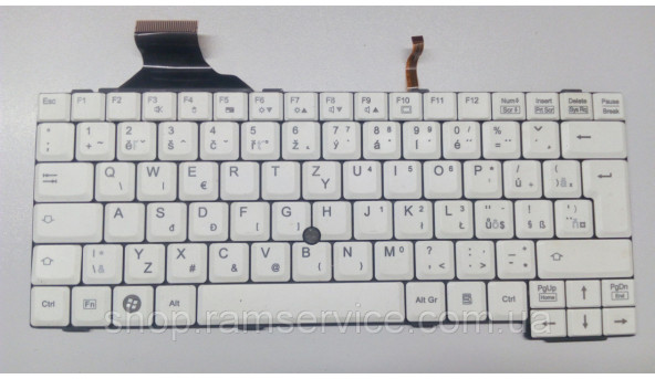 Клавіатура для ноутбука Fujitsu LifeBook C1410, S7110, E8010, E8020, б/в