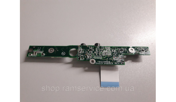 Audio разъемы и медиа кнопки для ноутбука Acer Ferrari 4000, DA0ZF3AB8E8 REV E, б / у - 291031