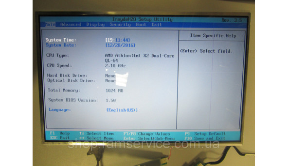 Матриця AU Optronics B154EW08 V.1  15.4"  LCD, б/в