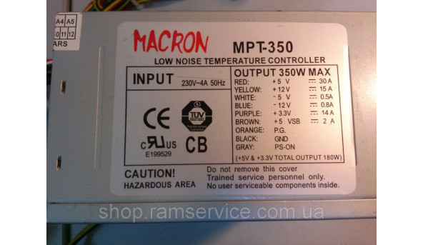 MACRON mpt-350 350w, б/в
