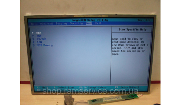 Матриця AU Optronics B141PW03 14.1'' LCD, б/в