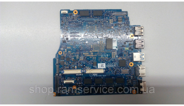 Материнська плата для ноутбука Sony VAIO PCG 41216W VPCSA, 1P-0117201-A012, REV:1.2. Має впаяний процесор Inte, б/в
