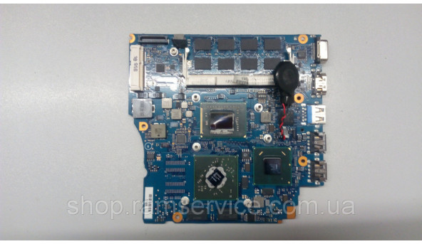 Материнская плата для ноутбука Sony VAIO PCG 41216W VPCSA, 1P-0117201-A012, REV 1.2. Имеет впаян процессор Inte, б / у - 291338