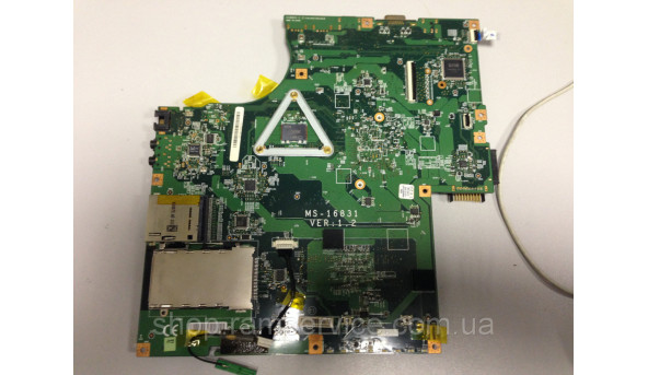 Материнська плата  MSI CR500, CX500, A6000, *MS-16831, VER. 1.2, б/в