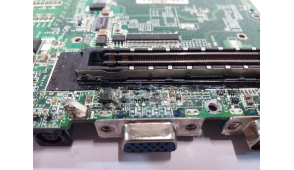 Материнська плата Dell Latitude D820, DAJM6MB8F7 REV:F, Б/В. Неробоча, має сліди вологи. - 291408