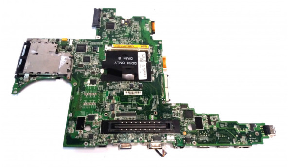 Материнська плата Dell Latitude D820, DAJM6MB8F7 REV:F, Б/В. Неробоча, має сліди вологи. - 291408