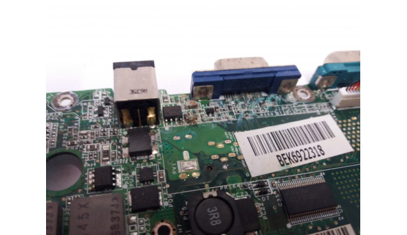 Материнська плата Dell Latitude D820, DAJM6MB8F7 REV:F, Б/В. Неробоча, має сліди вологи. - 291408
