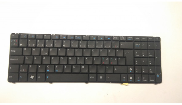 Клавіатура для ноутбука Asus F52, F52A, F52Q,  F90,  F90Sv,  K50,  K50A, K50AB, б/в
