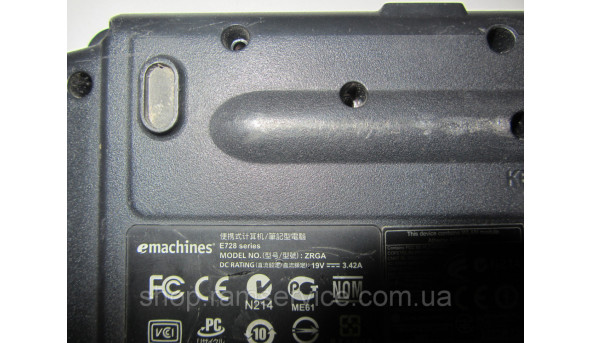 Нижня частина корпуса eMachines E728, б/в - 291815