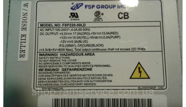FSP FSP220-50LD  220W, б/в