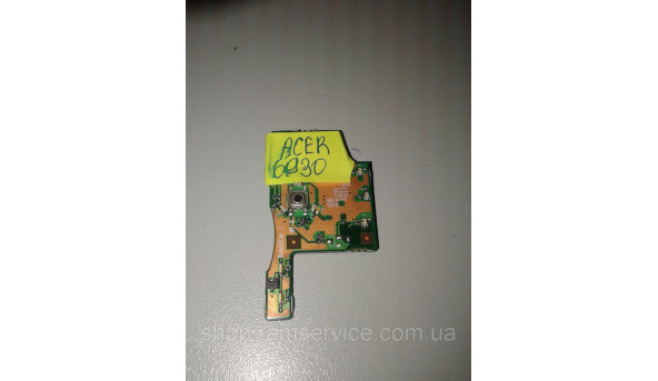 Кнопка включення для ноутбука Acer 6930, *6050A2187701-BUTTON-A02, б/в
