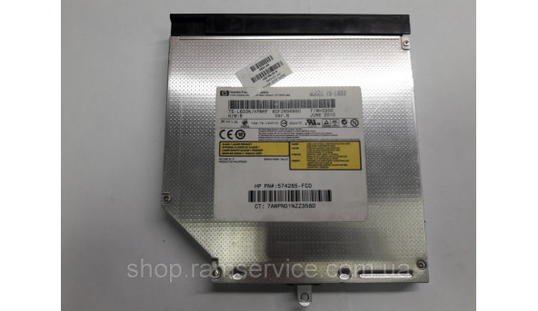 CD / DVD привод TS-L633 для ноутбука HP Pavilion G7, б / у - 291945