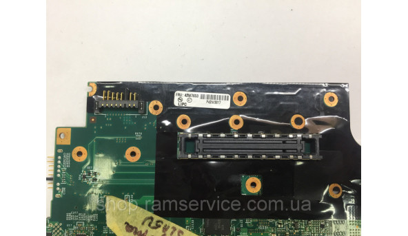 Материнська плата Lenovo Thinkpad T61, fru 42w7663, P42W3817., б/в - 291984