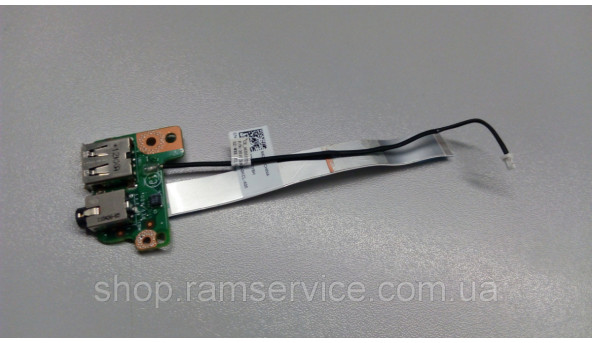 Usb плата, аудіо вихід для ноутбука Dell Latitude E5420, RC6F33020EH11, CN-080Y9H, Б/В, в хорошому стані, без пошкоджень. - 292044
