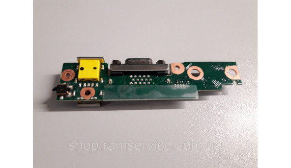 Плата питания с VGA разъемом для ноутбука Lenovo T410S, 42W8189, б / у - 292050