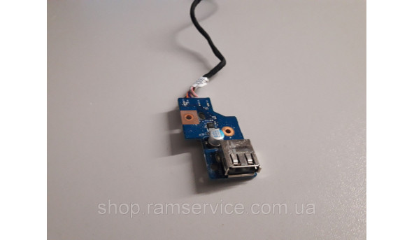 USB плата с кнопкой включения для ноутбука Acer Aspire 7740, 48.4FX02.011, б / у
