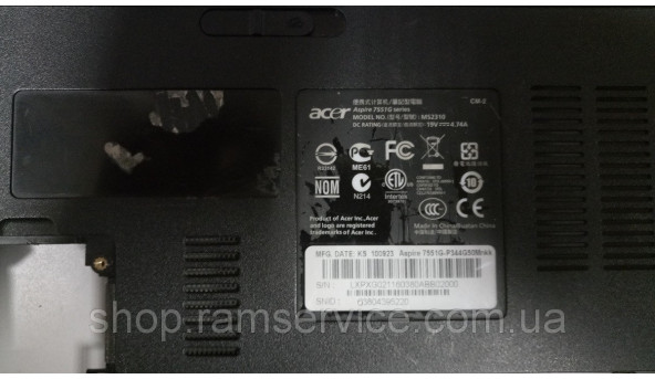 Корпус Acer Aspire 7551G, б/в - 292198