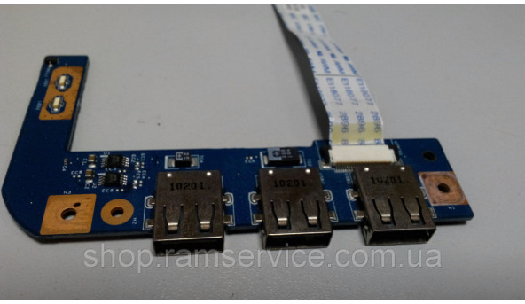 Плата USB для ноутбука Acer Aspire 7552G, * 48.4JN02.011, б / у - 292199