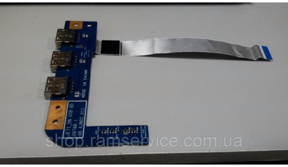 Плата USB для ноутбука Acer Aspire 7552G, * 48.4JN02.011, б / у