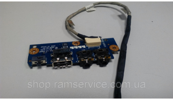 Плата USB, Audio для ноутбука Lenovo U450P, LS-5594P, б/в