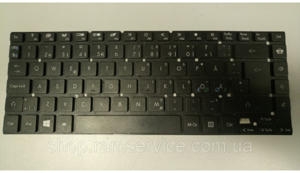 Клавіатура для ноутбука  Packard Bell EasyNote TF71, б/в