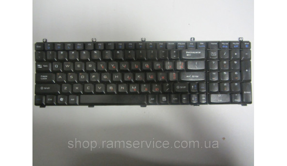Клавіатура для ноутбука Acer Gateway M600, Gateway M680, Gateway M685-E, Gateway M685-E SB, Gateway M685-G, б/в