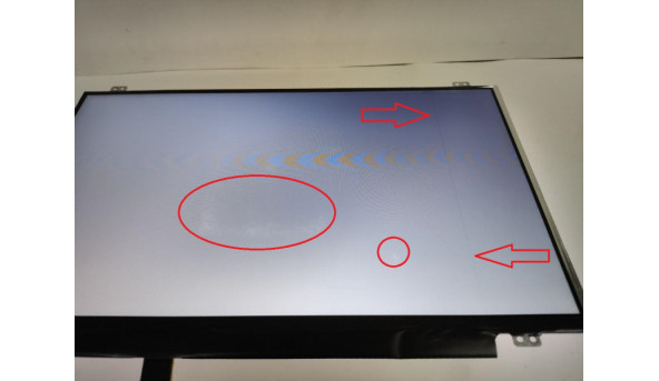 Матриця LG Display, LP140WH2 (TP)(T1), 14.0'', LCD, HD 1366x768, 30-pin, Slim, б/в, Є полоска та засвіти, присутні подряпини які при роботі непомітні - 292227