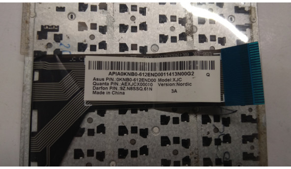 Клавіатура для ноутбука Asus X551MA, X551C X551MAV, F551MA, X551M, F551C, F551CA, F551M, Б/В. Відсутня клавіша(фото) - 292248