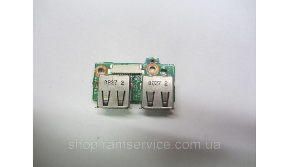 Роз’єми USB для ноутбука HP Pavilion dv5-1000, *DA0QT6TB6E0 REV:E, б/в - 292318