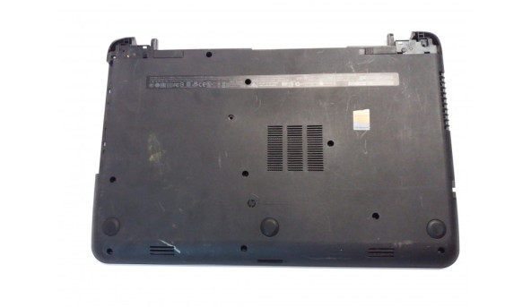 Нижня частина корпуса для ноутбука HP Pavilion 15-S, 15-R, 15-G, 15-H, G3, 250, 255, SPS-749643-001, 15.6", Б/В. Має пошкоджене одне кріплення (фото).