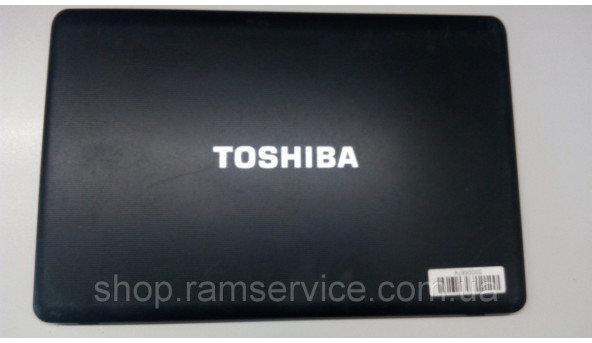 Крышка матрицы корпуса для ноутбука Toshiba Satelite C660 б / у