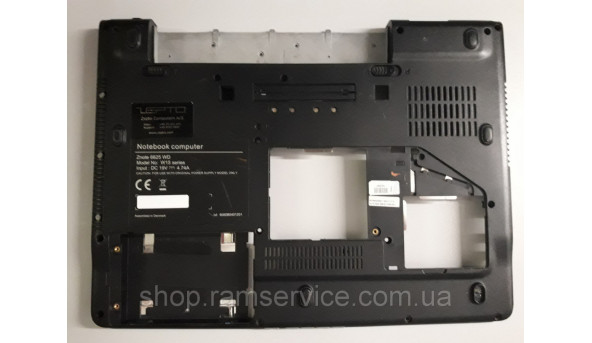 Нижняя часть корпуса для ноутбука Zepto Znote 6625 WD, б / у