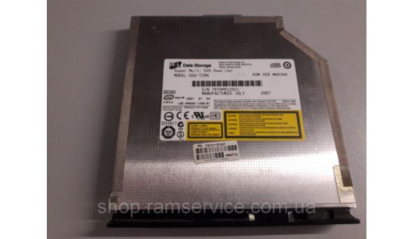 CD/DVD привід GSA-T20N для ноутбука Samsung NP-R60Y, б/в - 292468