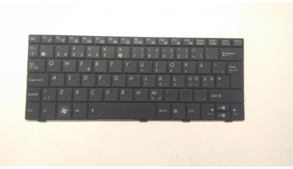 Клавіатура для ноутбука Asus 1008,  Eee PC 1001, Eee PC 1005, , EeePC R101, EeePC R101D, б/в