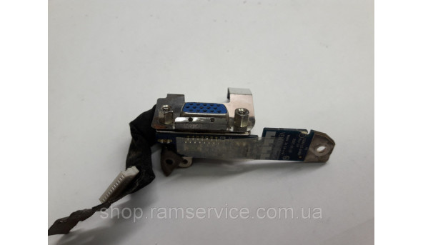 VGA, разъем для ноутбука Toshiba A215, * LS-344BP, б / у - 292666