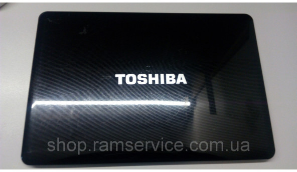 Кришка матриці корпуса для ноутбука Toshiba Satellite L500D, L500, L505, KPI32575, 15.6", V000181170, Б/В.  Без пошкоджень. Всі кріплення цілі.Є подряпини.