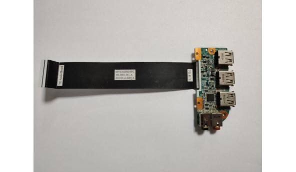 Додаткова плата, USB та Audio роз'єми, для ноутбука Sony Vaio PCG-91111M, PCG-61211M, PCG-71211M, VPCEC3M1R, 1P-1106J05-8011, 364-0001-782_A, б/в, в хорошому стані, без пошкоджень. - 292772