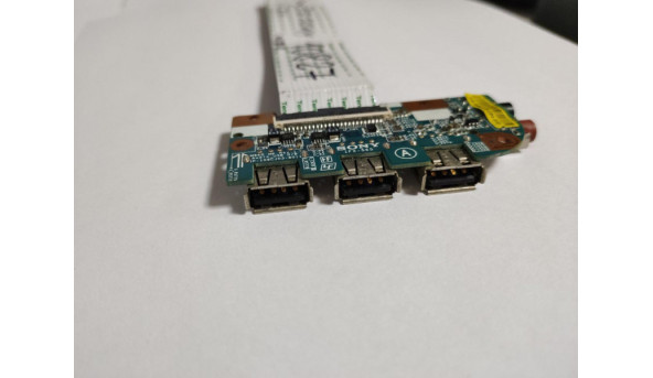 Додаткова плата, USB та Audio роз'єми, для ноутбука Sony Vaio PCG-91111M, PCG-61211M, PCG-71211M, VPCEC3M1R, 1P-1106J05-8011, 364-0001-782_A,  б/в, в хорошому стані, без пошкоджень.