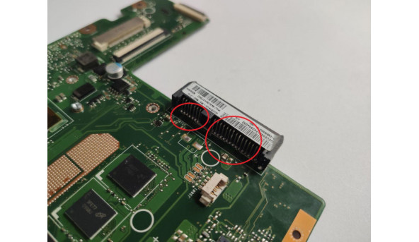 Материнська плата для ноутбука Asus VivoBook S300C, 13.0", S300CA, 60NB00Z0-MB, Rev:2.0, Б/В. Має впаяний процесор Intel Core i3-3217U, SR09N, - 292829