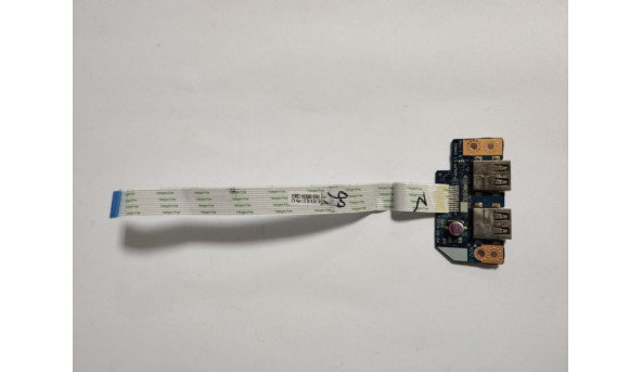 Дополнительная плата USB разъемы для ноутбука Acer Aspire E5-511 E5-521 E5-531 E5-571 V3-572 Z5WAL LS-B162P 455MM5B0L Б/У - 292920